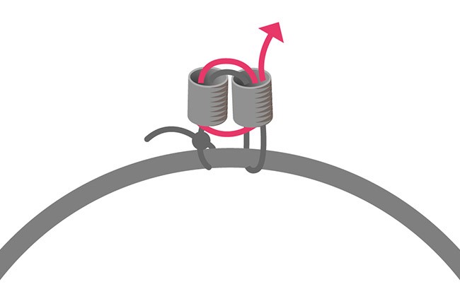 Comment tisser des perles autour d'un anneau ? : Etape 2